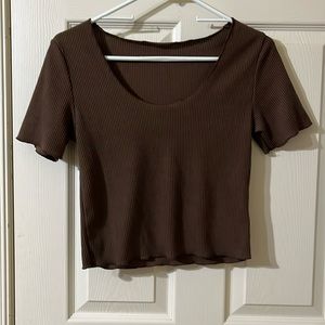Womens brown top
